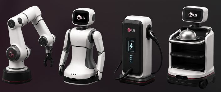 Collaborative robot, service robot, EV charging robot and cooking-serving robot